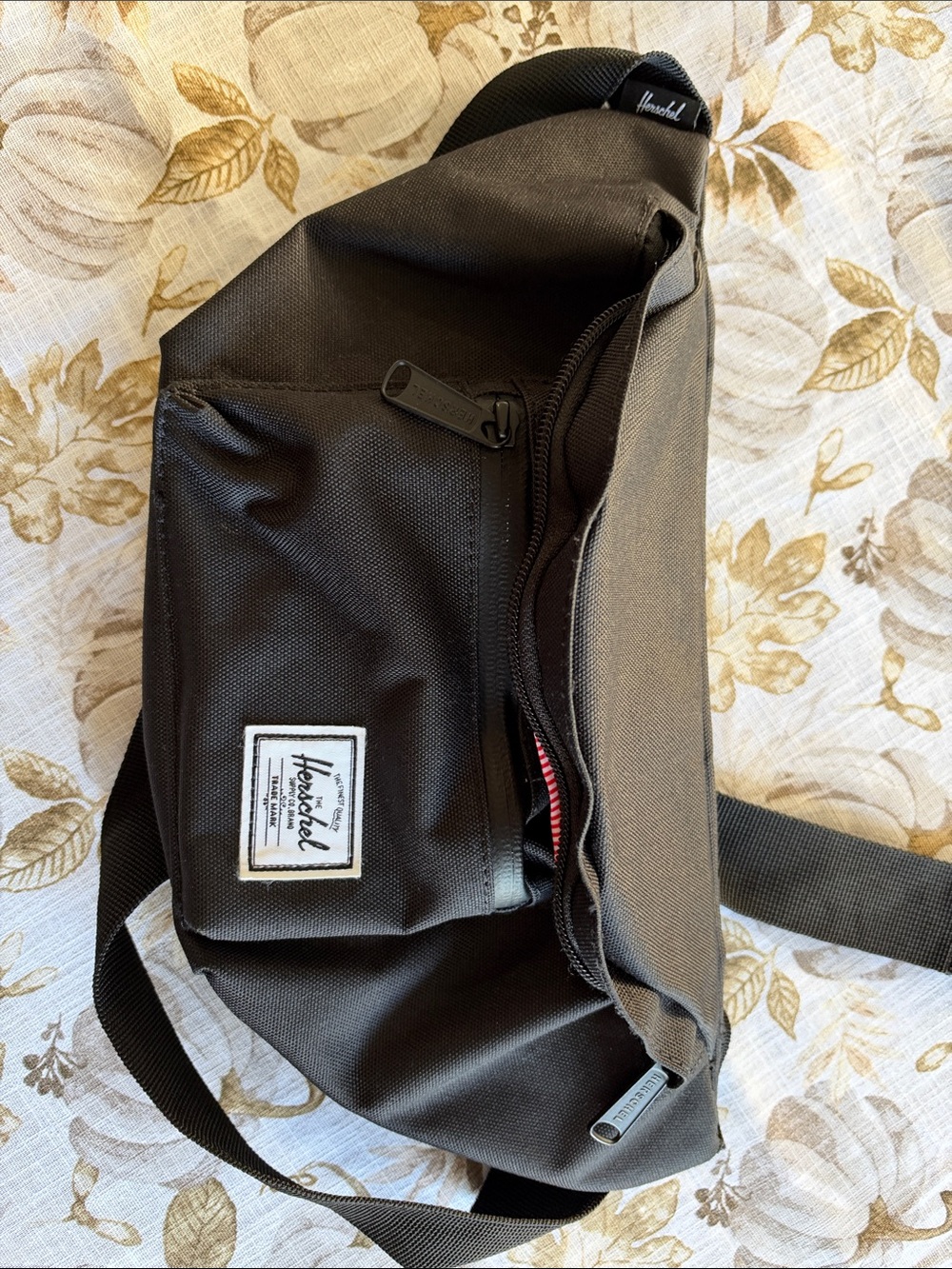 Herschel Supply Company Black Waist Sling Pack
